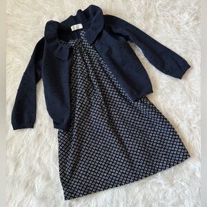 5Y Gap dress & cardigan